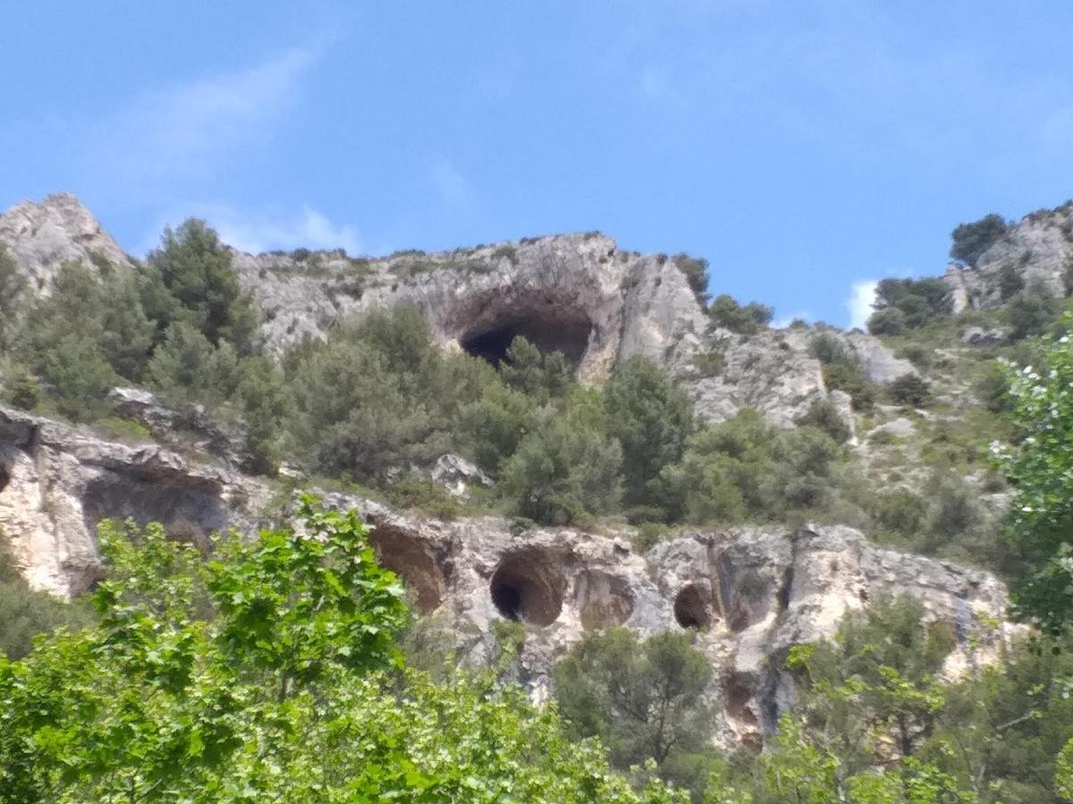 Maison Au Coeur De De Vaucluse, Nichee Sur Le Rocher Et Surplombant La Sorgue Holiday home